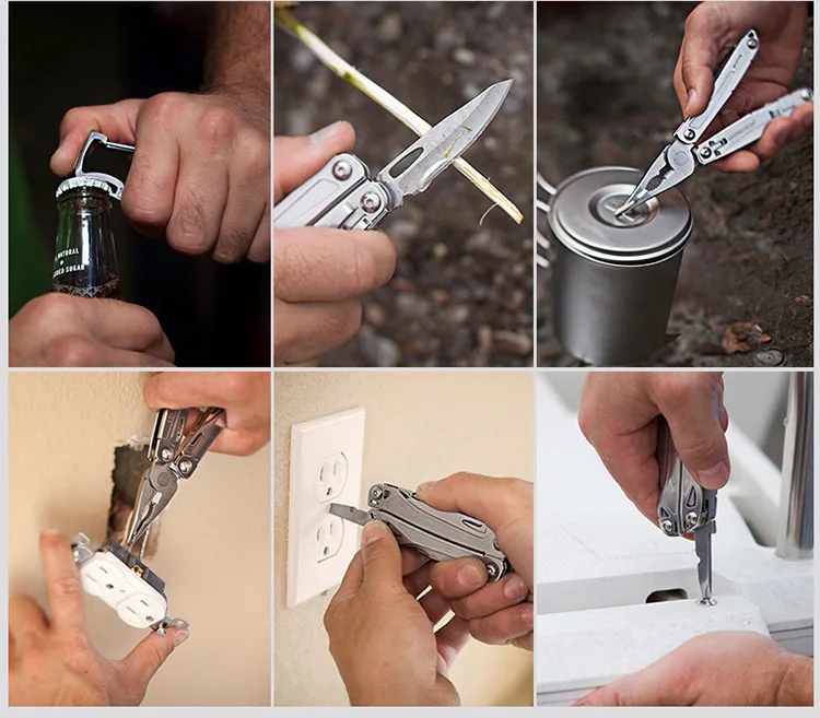 Мультитул LEATHERMAN Sidekick карманного размера с пружинными плоскогубцами и пилой