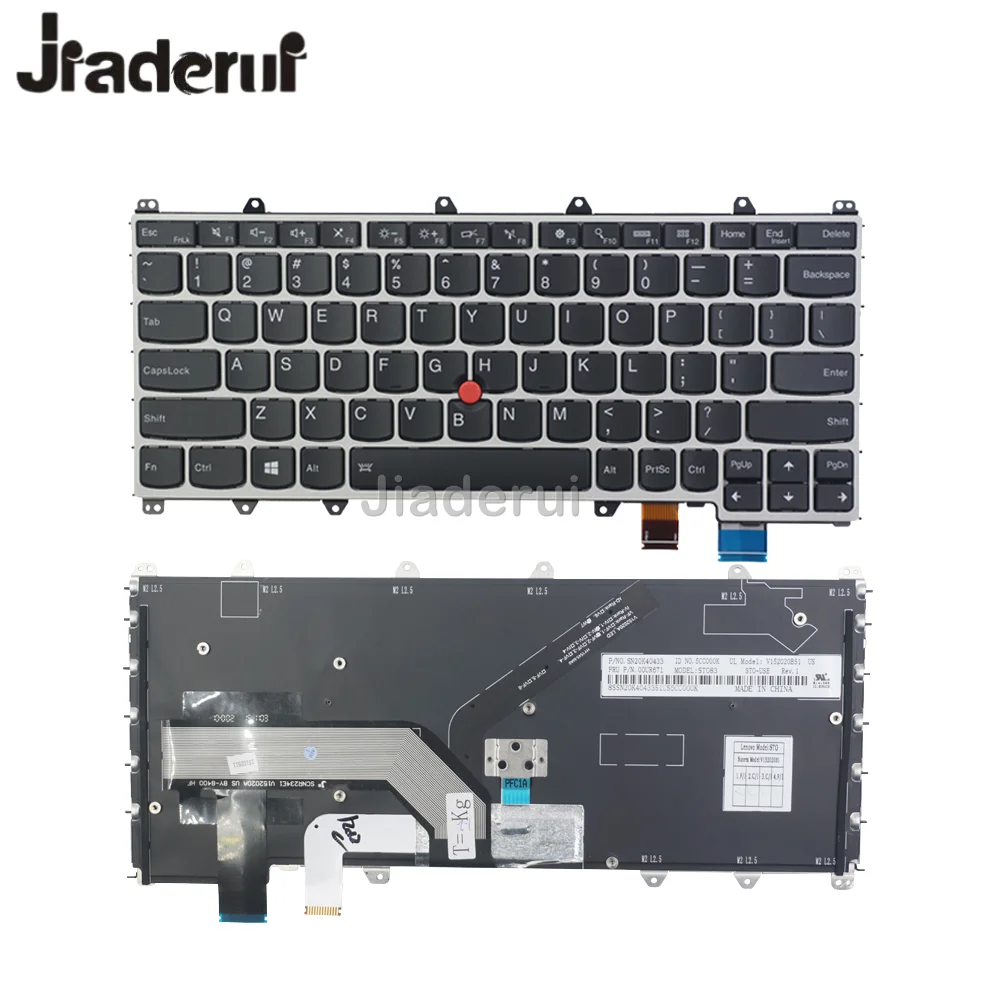 

Genuine New US Laptop for Lenovo Thinkpad Yoga260 Yoga 370 X380 S1 Keyboard 2nd Generation with Backlit