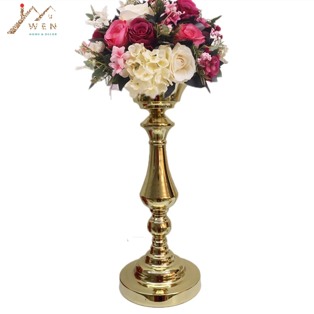 10 шт. цветочные вазы столбик свадебный стол центральные части для событий дороги
