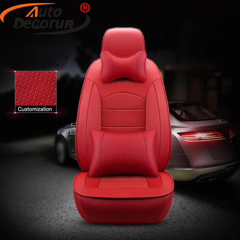 Чехлы AutoDecorun из натуральной кожи для автомобильных сидений Аксессуары Lexus LS350 LS430