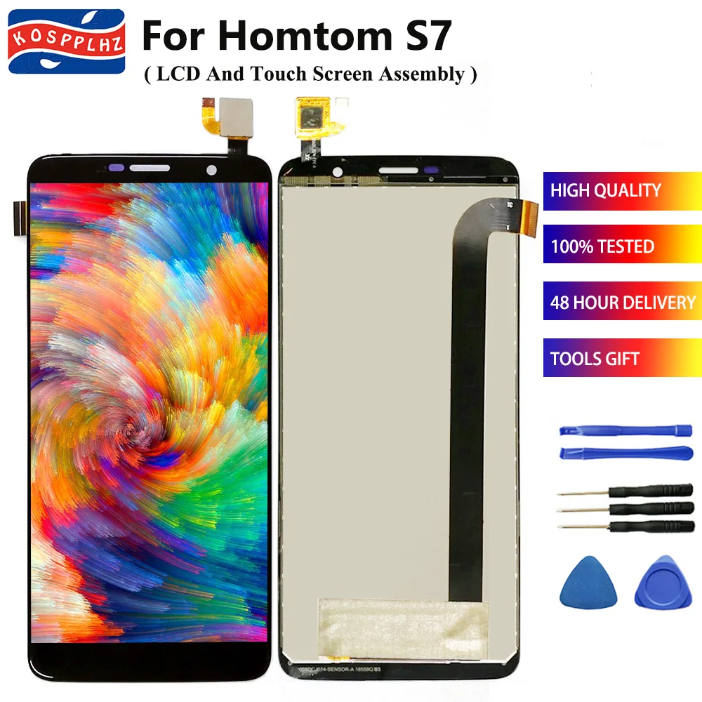 5 дюймов для HOMTOM S7 ЖК дисплей Дисплей и сенсорный экран Экран планшета Сенсор