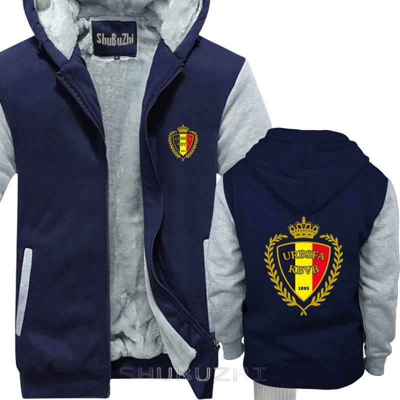 navy grey Belgium мужской футболист Legend Soccers хлопковая Толстая куртка Мужской пуловер Homme хлопок для высоких и больших мужчин offension sbz5505 - Цвет: navy grey