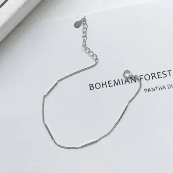 

Straight Spelling To Take Over The Chain Minimalist Student Mori Department Honey Personality Hand Ornament Tide SL0009