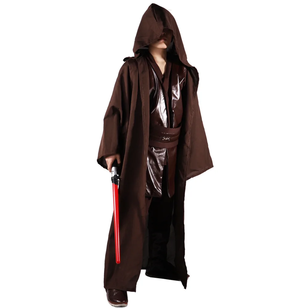 Adult Jedi Knight Cosplay Skywalker Anakin Cloak Star Wars Play Costume Robes | Тематическая одежда и униформа