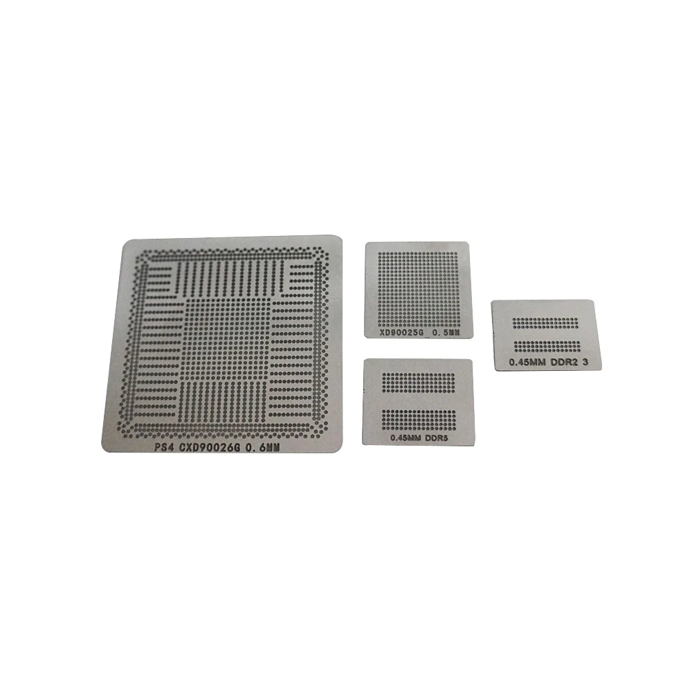 Трафареты для реболлинга BGA стальной шаблон с прямым нагревом паяльных шаров PS4 IC