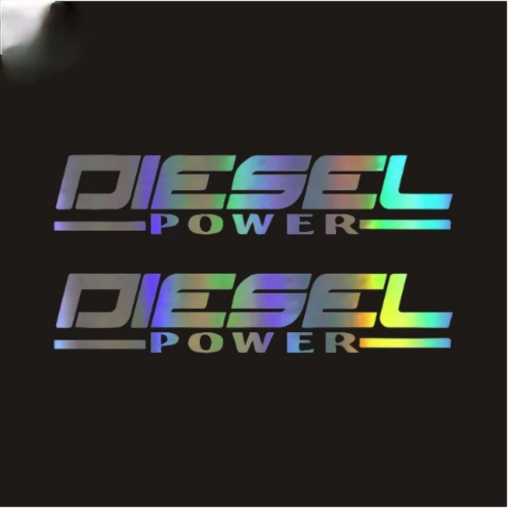 

Car Sticker 2 X Fashion WordsDiesel Power Automobiles Motorcycles Waterproof JDM PVC Decal,15cm*3cm