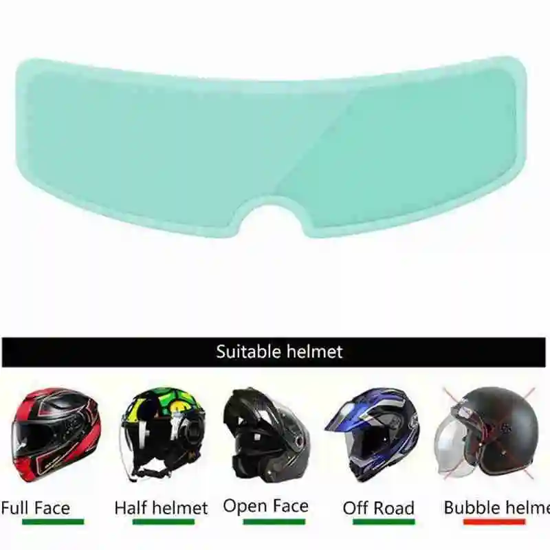 Motorcycle Helmet Waterproof And Anti-fog Film Helmet Film