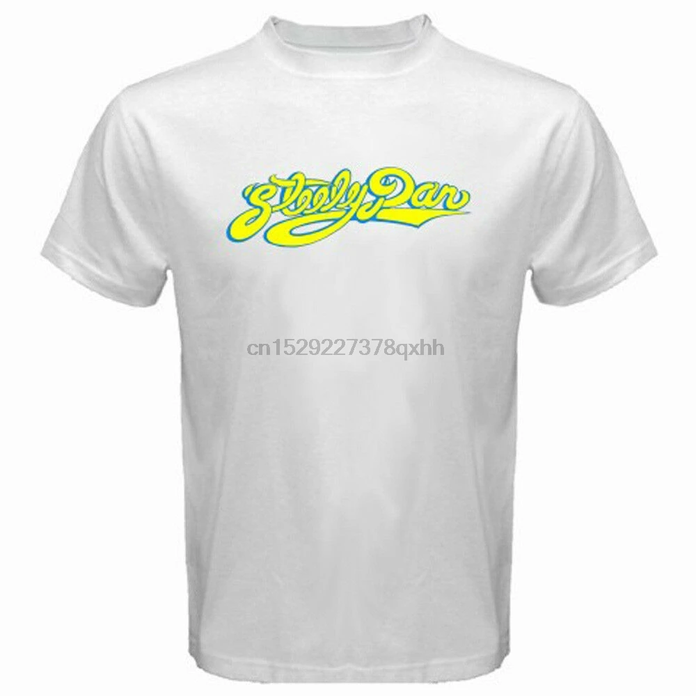 Новая футболка Steely Dan с логотипом рок Классическая Музыкальная легенда мужская