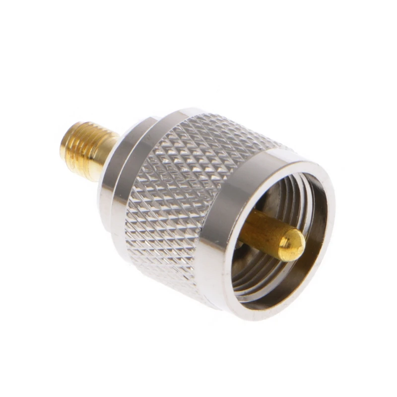 

SMA female to UHF male PL259 PL259 connector RF coaxial coaxial adapter, safe and durable