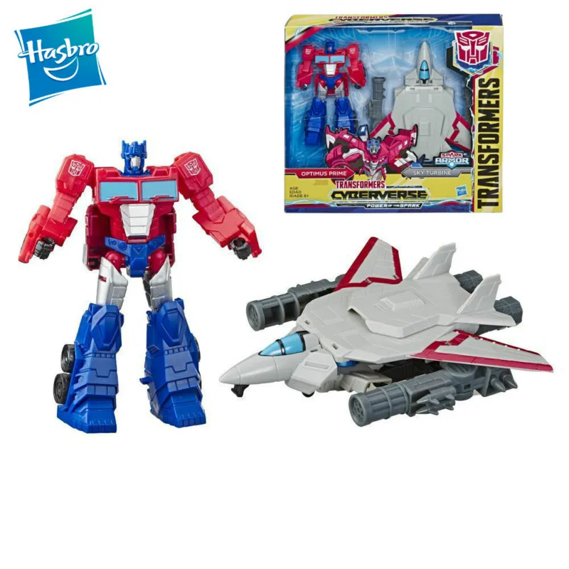 

NEW Hasbro Transformers Toys Cyberverse Spark Armor Optimus Prime Action Figure 12.7cm PVC Action & Toy Figures E4328