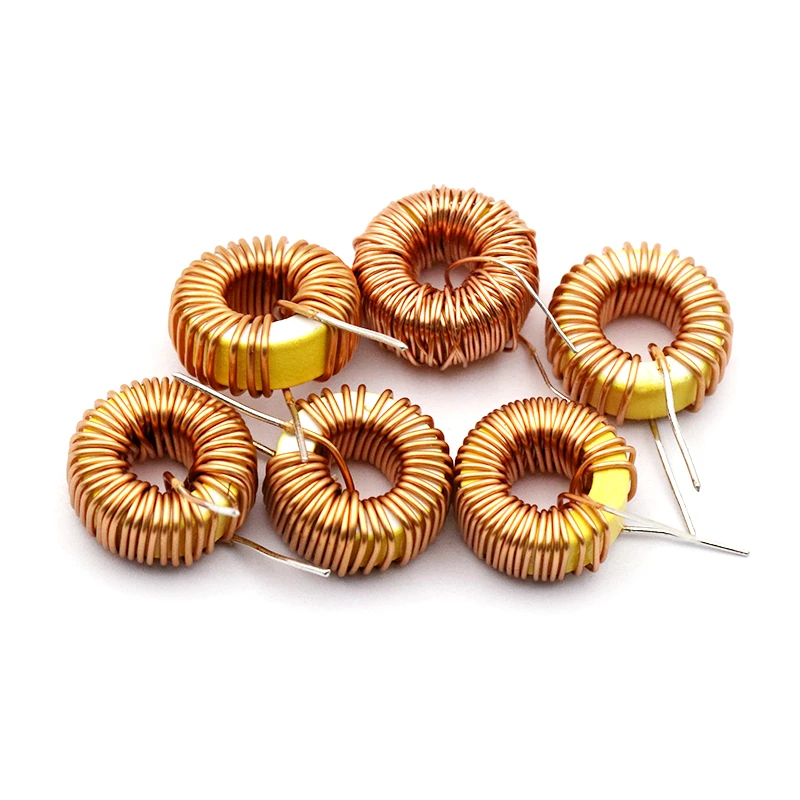 50PCS Toroid Core Inductor 3A 6A Winding Magnetic Inductance 33uH 47uH 100uH 56uH 470uH Toroidal lm2596 For Electronics | Обустройство