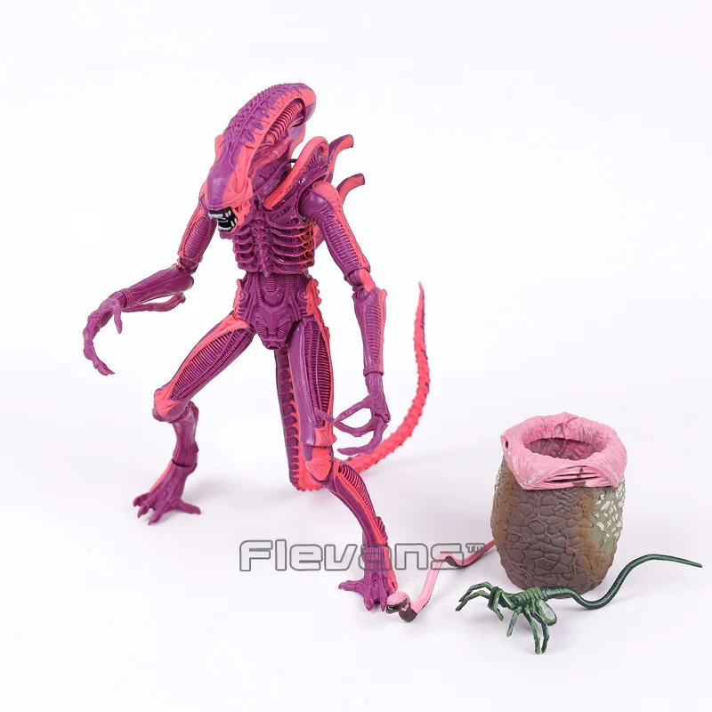 Инопланетянин NECA красный инопланетянин с нагрудником и лицом экшн-фигурка