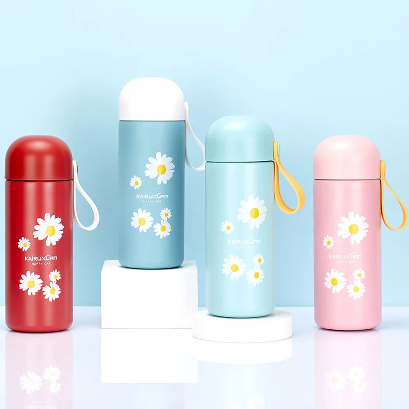 304 Нержавеющая сталь термос с веревкой для офиса на открытом воздухе Портативный