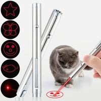 fun pet cat interactive toy toy cat chaser stick mini flashlight red led laser pointer cat toy pet suppliesbright animated mouse