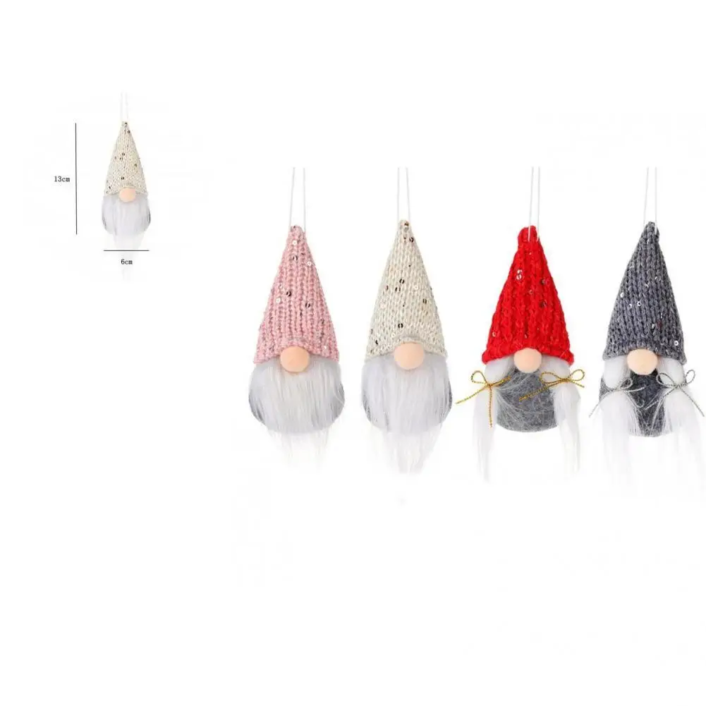 

Fabric Premium Christmas Tree Hanging Tag Multi-Color Wall Hanging Portable for Mantelpiece