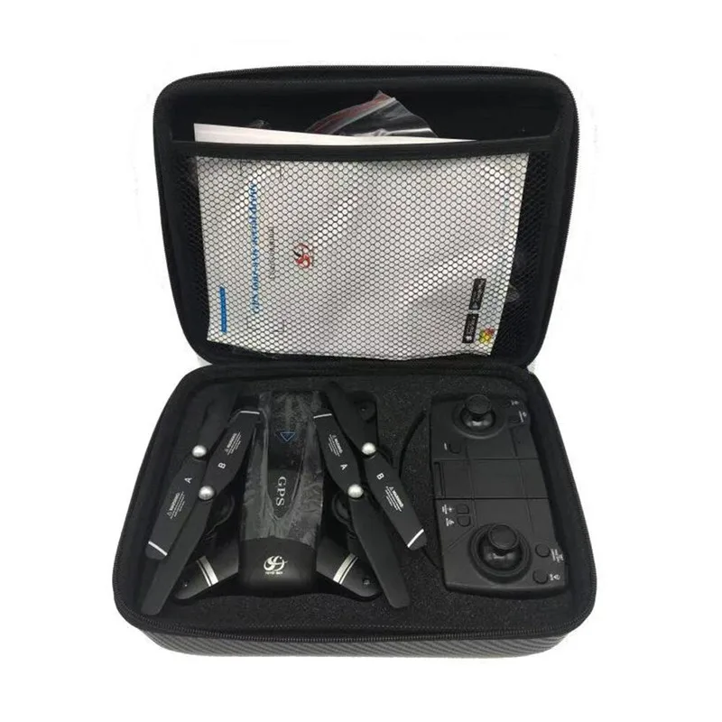 Складной Квадрокоптер на радиоуправлении 4k HD камера GPS Wi Fi FPV 1080P|Радиоуправляемые