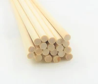10 pcs wooden sticks diy wooden crafts gear sticks pegs sticks sweet pole trees wooden tool 0 4 cm 30 cm stick