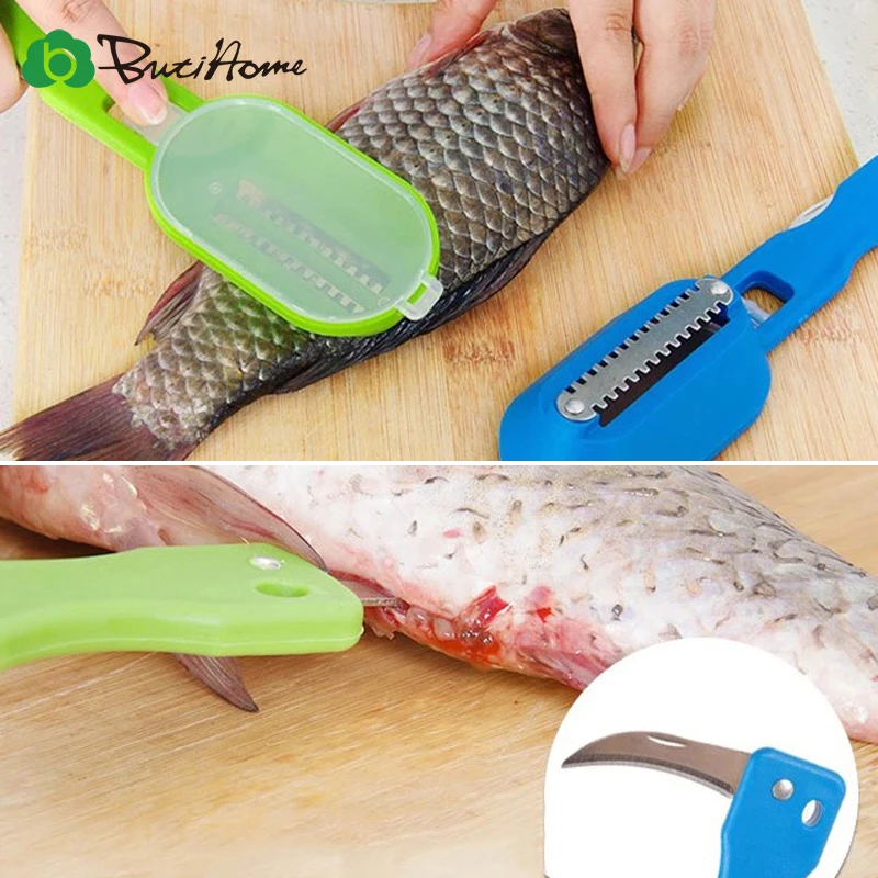 Инструмент для очистки рыбы нож выскабливания рыбные чешуи Kill Creative Home Supply