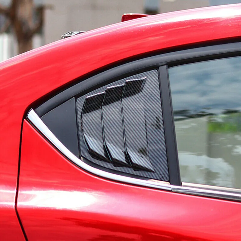 Стайлинг автомобиля черная наклейка на заднее стекло боковое окно жалюзи ковш