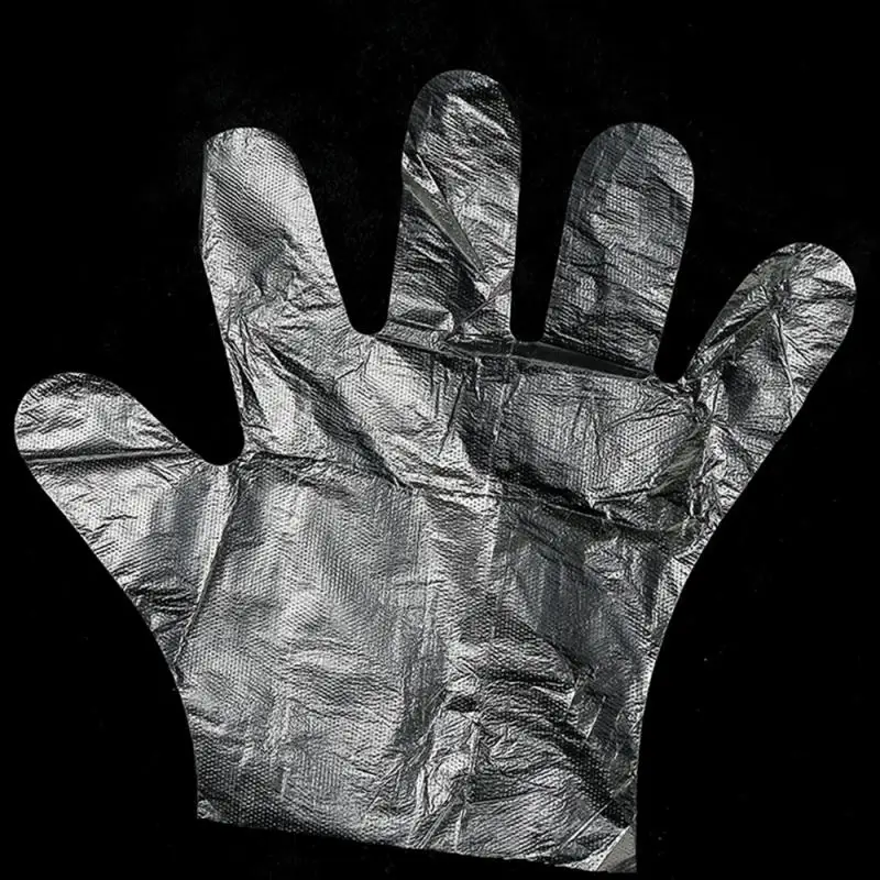 Одноразовые виниловые перчатки 200 шт./корт многофункциональные прозрачные