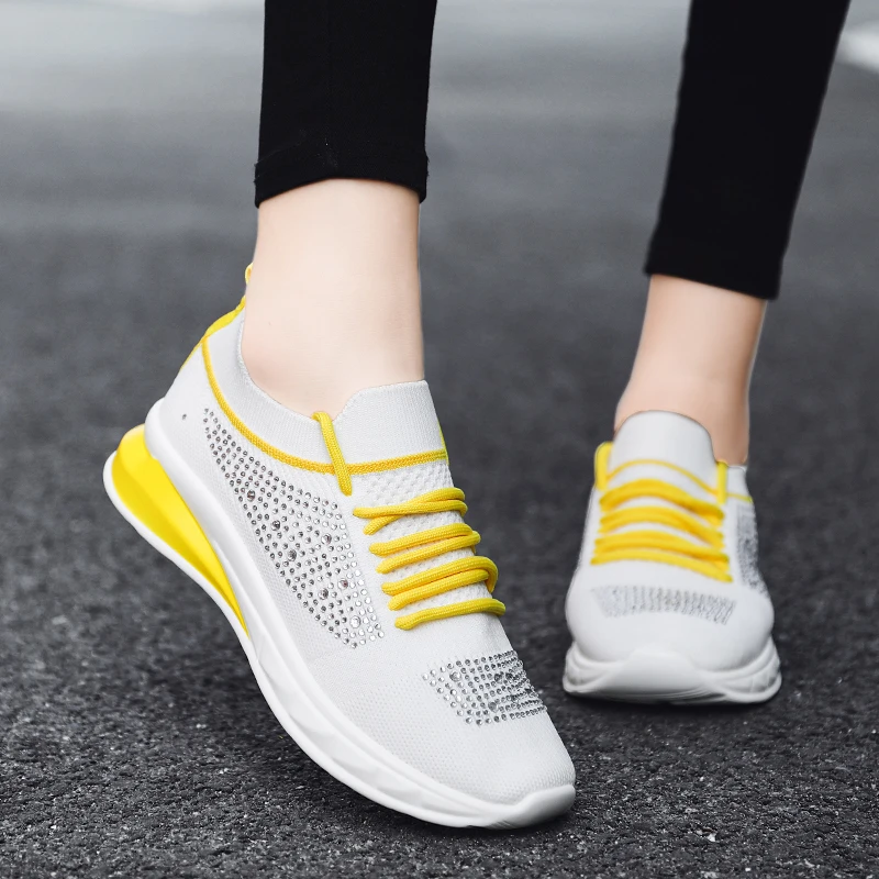 Tenis Mujer 2021 Women Runnigng Shoes High Quality Gym Sports for Female Stability Brand Sneakers Lady Athletic Jogging Trainers