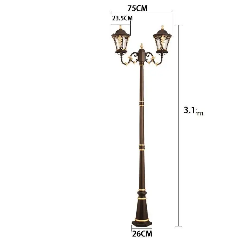 Strassenbeleuchtung стиль Straatverlichting уличный светильник Lampadaire Lampione Exterieur Plaza СВЕТОДИОДНЫЙ