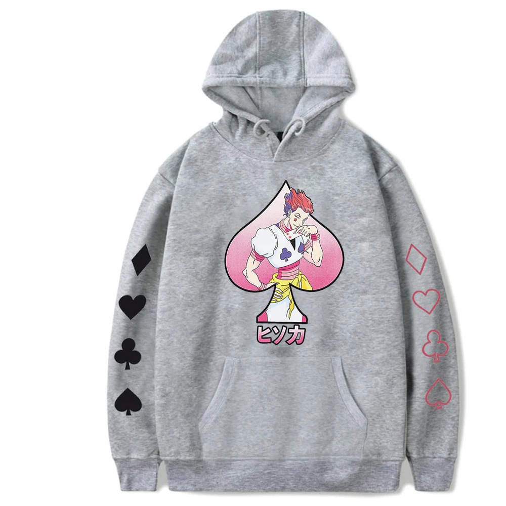 

Anime Hunter X Hunter Hisoka Hoodies Fashion Men Women Sweatshirts Casual Hooded Harajuku New Sports Hoodie