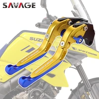 v strom folding clutch brake levers for suzuki dl 10501000xt v strom 1000xt 1050xt motorcycle parts cnc handles extendable