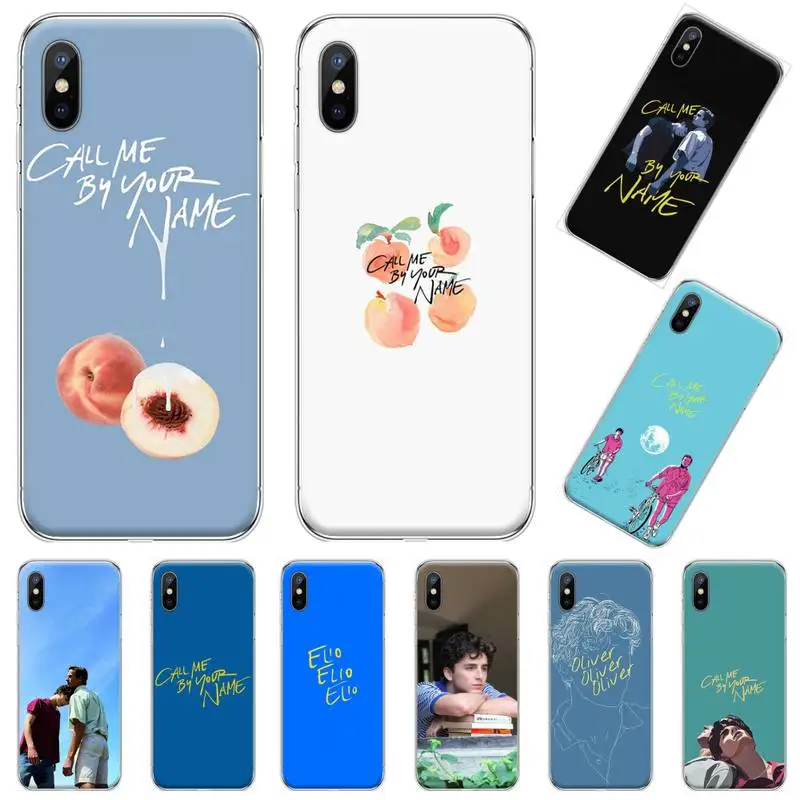 Чехол для телефона с надписью call me by your name черный мягкий чехол из ТПУ iphone 4 4s 5 5c se 6 6s