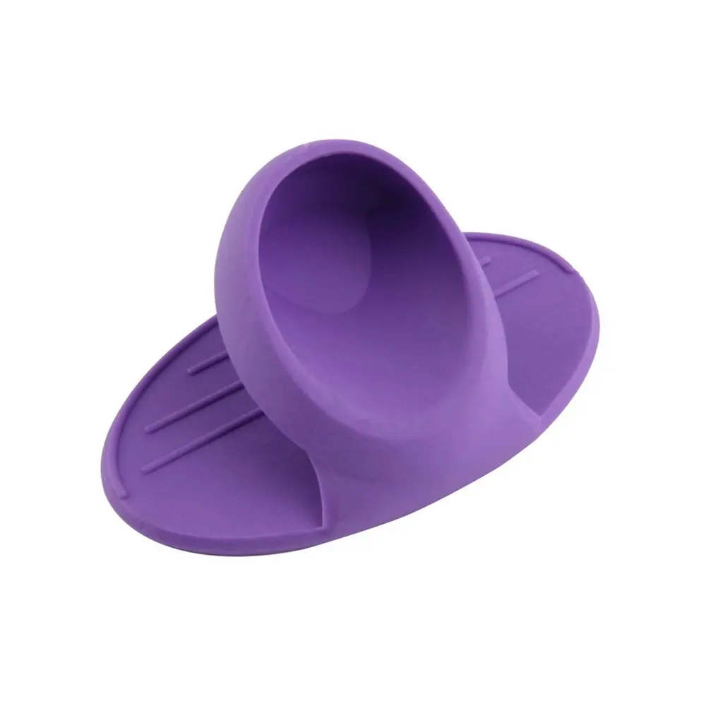 1 шт. кухонные блюда силиконовая печь термоизолированная перчатка для пальцев