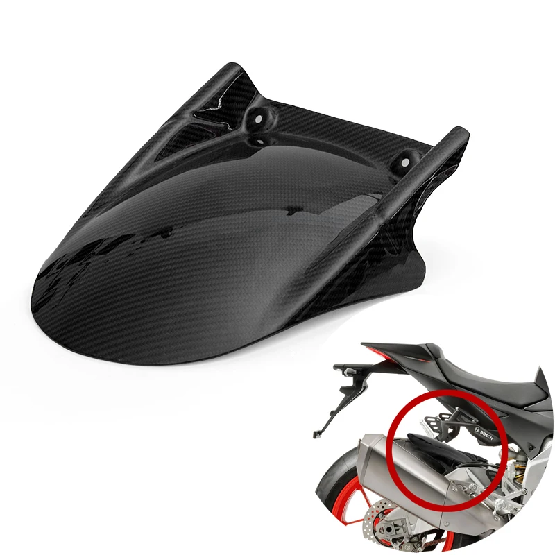 Новый углеродного волокна мотоцикла заднее колесо крыло защитное обтекатель для