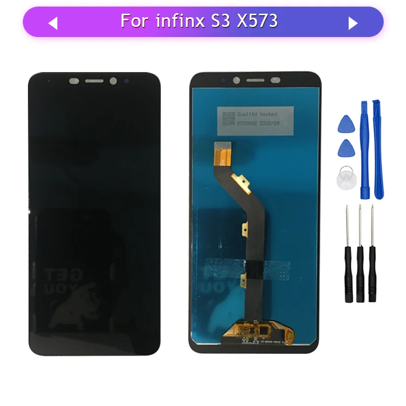 Для Lenovo Vibe A Горячая S3 X573 полный ЖК-дисплей Дисплей Полная сенсорная сборка LCD в