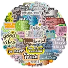 103050 шт. классические мотивационные фотонаклейки для велосипеда, скейтборда, холодильника, гитары, ноутбука, багажа, граффити, детские наклейки