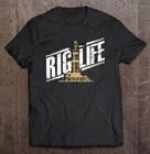 Рубашка для нефтяных месторождений Rig Life с шероховатой шеей, футболка для Рига, женская футболка в японском стиле, футболки с аниме вещами для мужчин