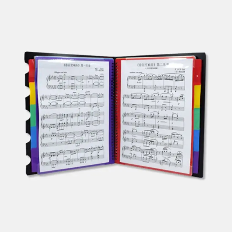 

Creative A4 Music Book Folders Piano Multi Function Score Practical File Holder Drop Ship