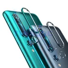 Для Xiaomi Mi 9 SE 10 Pro защита для объектива камеры стекло + металлическое кольцо для объектива чехол для Redmi Note 7 Pro Mi9 SE Mi 9se синий