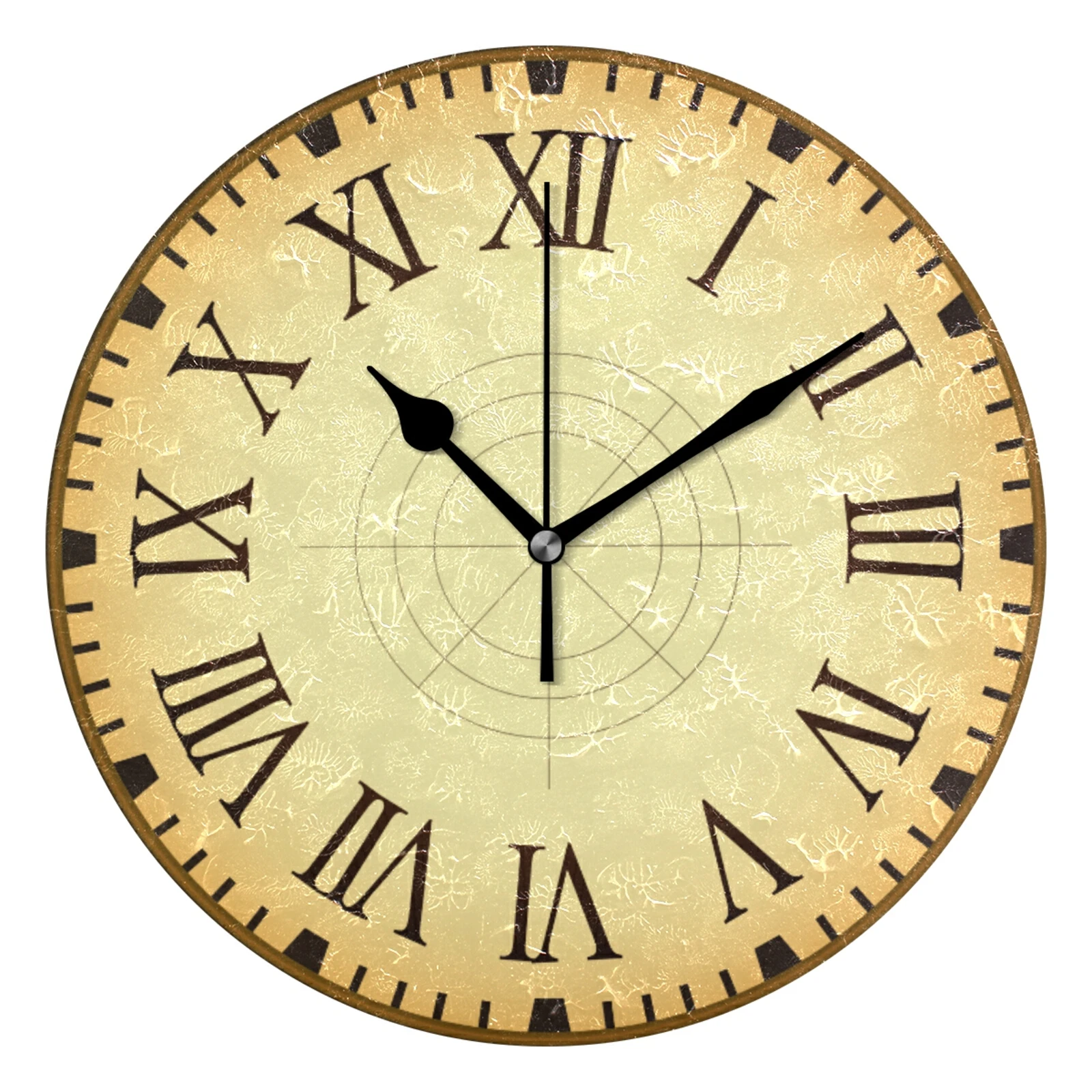 Настенные часы с узором на заказ бесшумные кварцевые украшения в современном