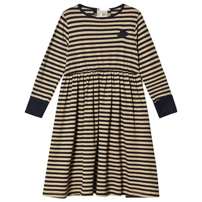 Bo5 IN STOCK BC KIDS NEW Autumn Toddler Girl Dress Beautiful Princess Party Stripe Christmas Dress Kids Dresses for Girls - Цвет: Bo5