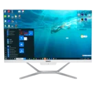 Настольный компьютер, четырехъядерный процессор Intel i7 8565U, все в одном, игровой пк, 24-дюймовый монитор 1920*1080 DDR4 m.2 SSD, Windows 10, для офиса