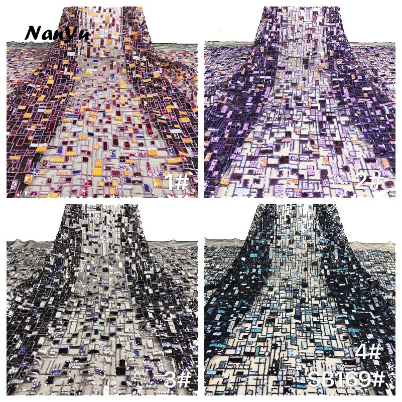 Африканская кружевная ткань 2019 новейшая Высококачественная сетчатая