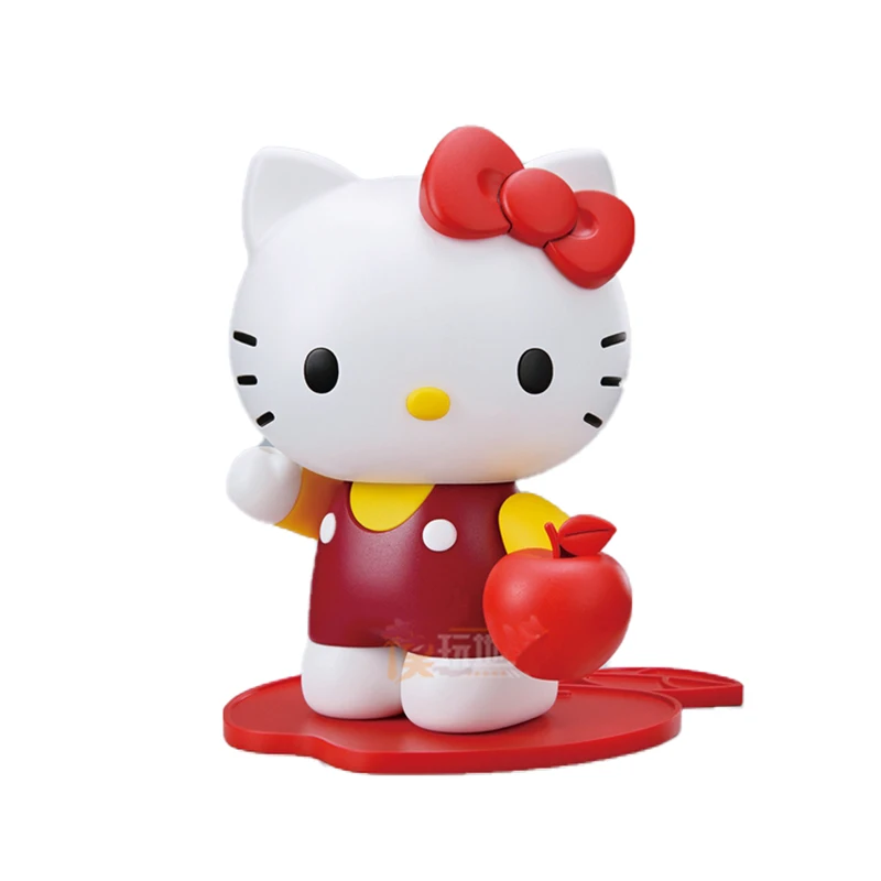 

Bandai Sd Hello Kitty Kitty Pink 8cm PVC Assembly Action Model Kt&char's Zaku Kids Toys Gift for Children Collection Ornament