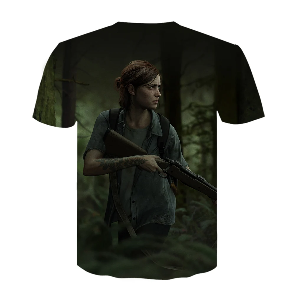 Новая футболка с 3d принтом последняя выжившая игра для геймеров забавная мужская
