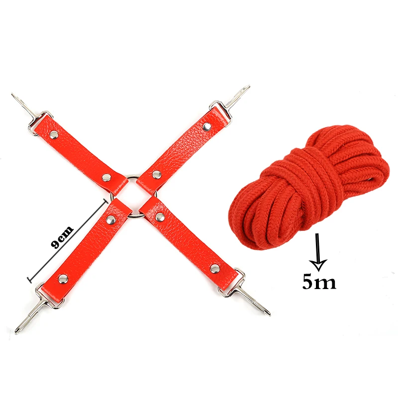 16 шт . Новый кожаный набор бондажа фиксаторы игры для взрослых секс игрушки