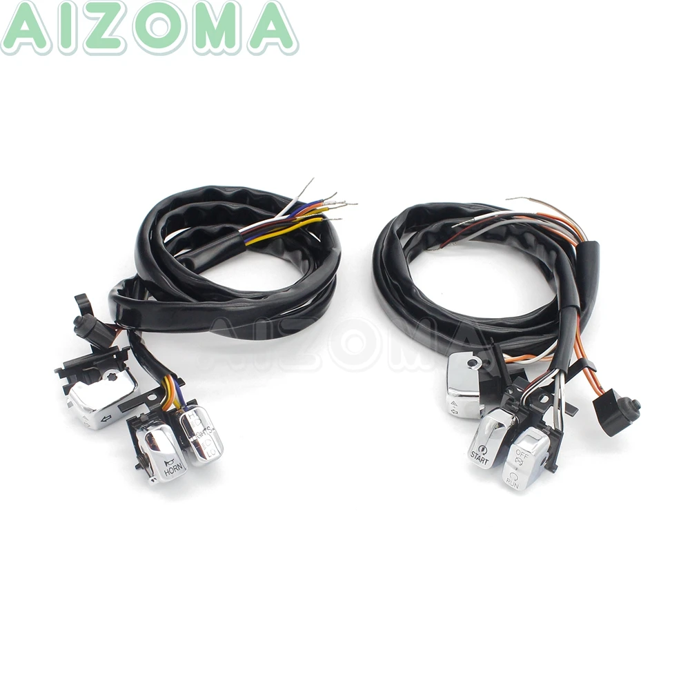 Набор индикаторных сигналов на руль мотоцикла переключатели управления светом с