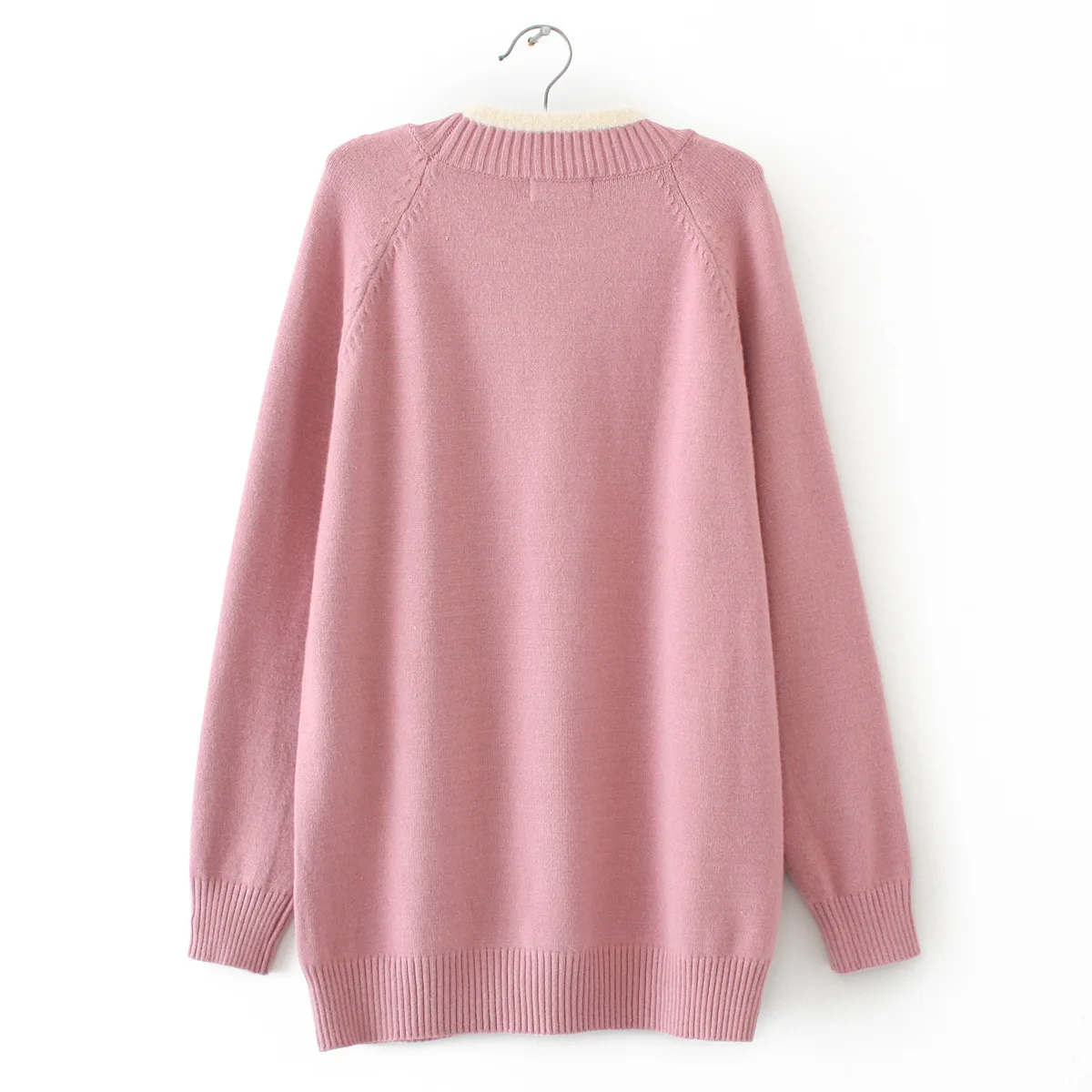 Повседневные женские свитера размера плюс Осень-зима 2019 Модные свободные