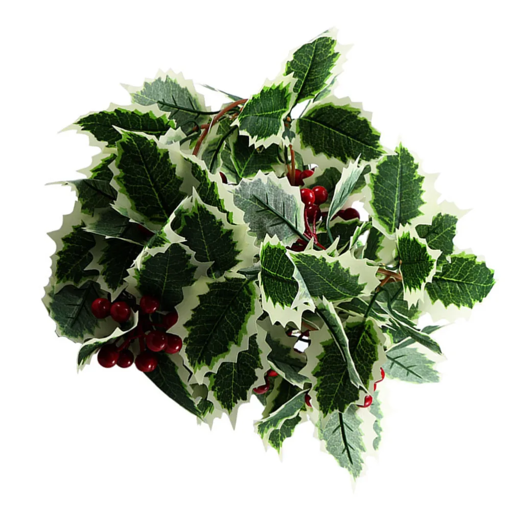 

1Set Simulated Leaf Light String Christmas Decorative LED Lights Without Battery