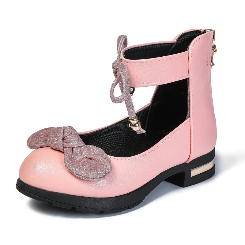 

Children's shoes girls shoes princess shoes student shoes soft bottom 2019 spring and autumn new single shoes