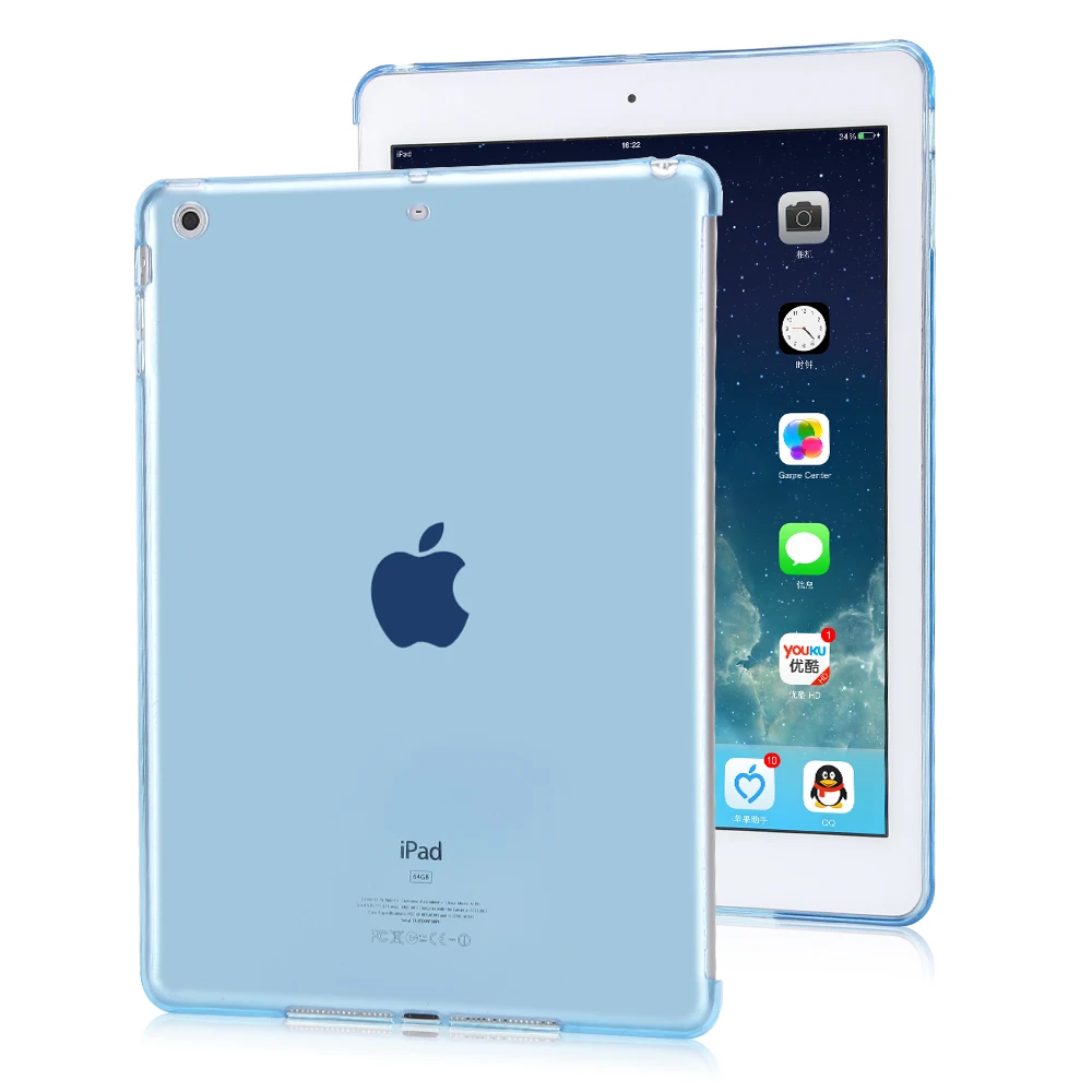 Чехол для ipad 9,7, AIYOPEEN, прозрачный противоударный чехол, мягкий прозрачный ТПУ Тонкий чехол для ipad 9,7