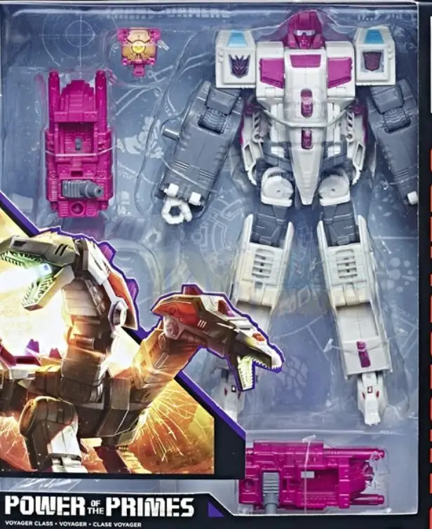 Voyager Class power of the Prim Terrorcons Хун гуррр экшн-фигурка Классические игрушки для мальчиков - Цвет: with retail box