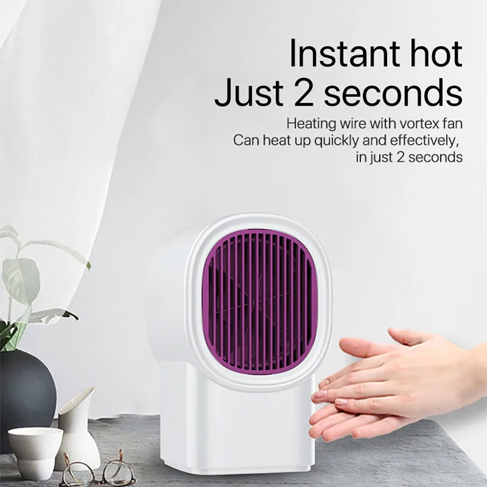 Подогреватель вентилятора для дома мини электрический нагреватель теплый